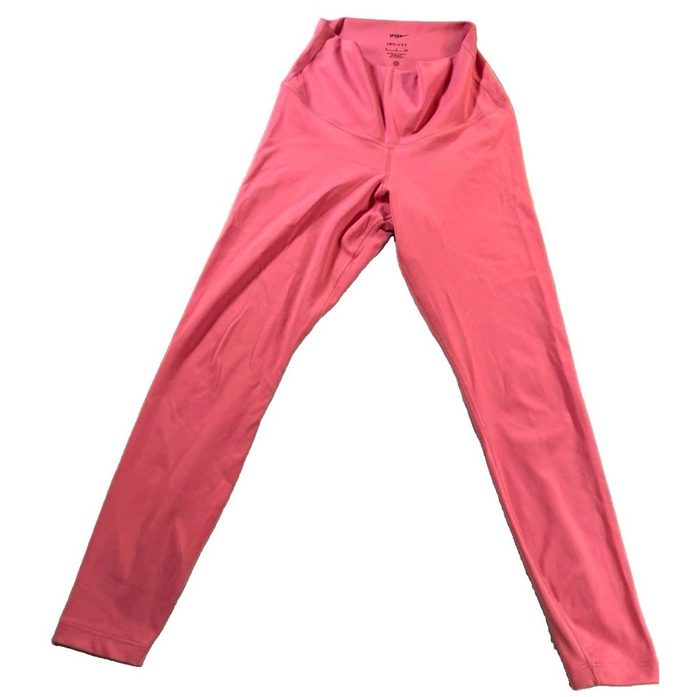 Nike Dri-FIT Yoga High Rise Ankle Leggings Pink Womens Size S